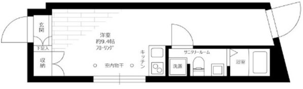 クラリア野方ウエストの物件間取画像